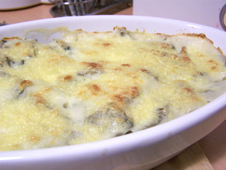 Gratin de cardes